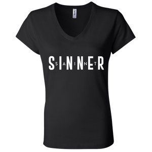 Ladies' - SaintInBetweenSinner V-Neck T-Shirt