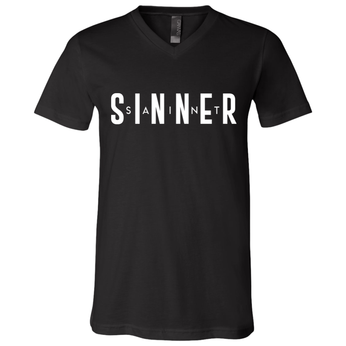 Men's - SaintInBetweenSinner V-Neck T-Shirt