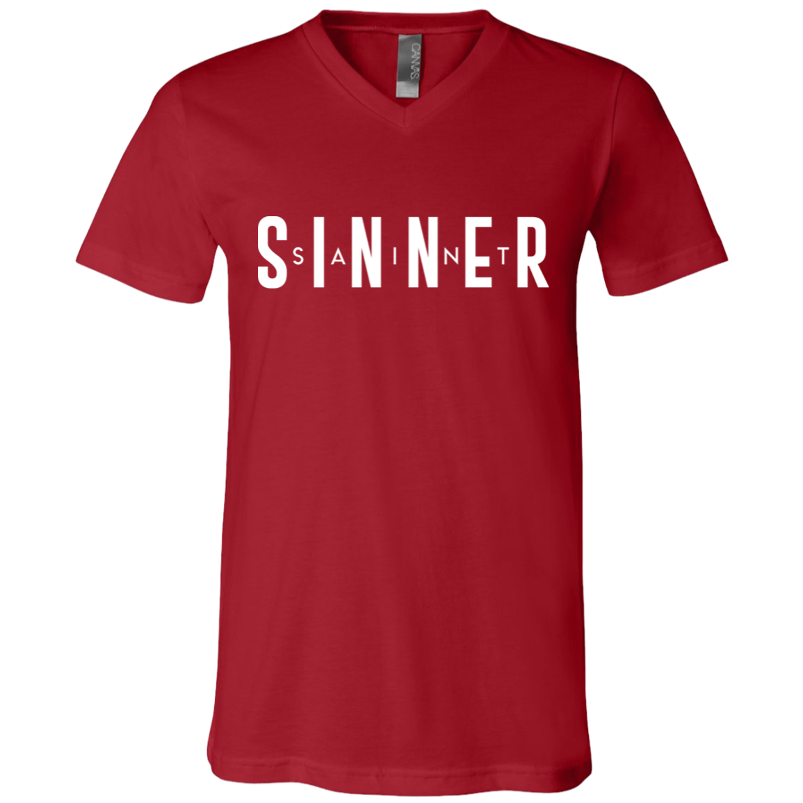 Men's - SaintInBetweenSinner V-Neck T-Shirt