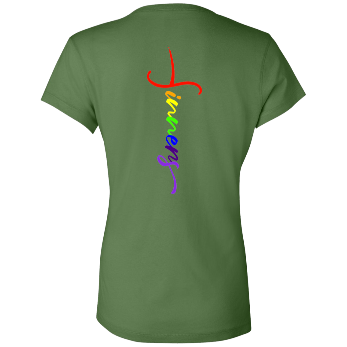 Ladies' - FriendsAndSinners V-Neck T-Shirt