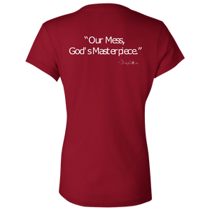 Ladies' - FromMessToMasterpiece V-Neck T-Shirt