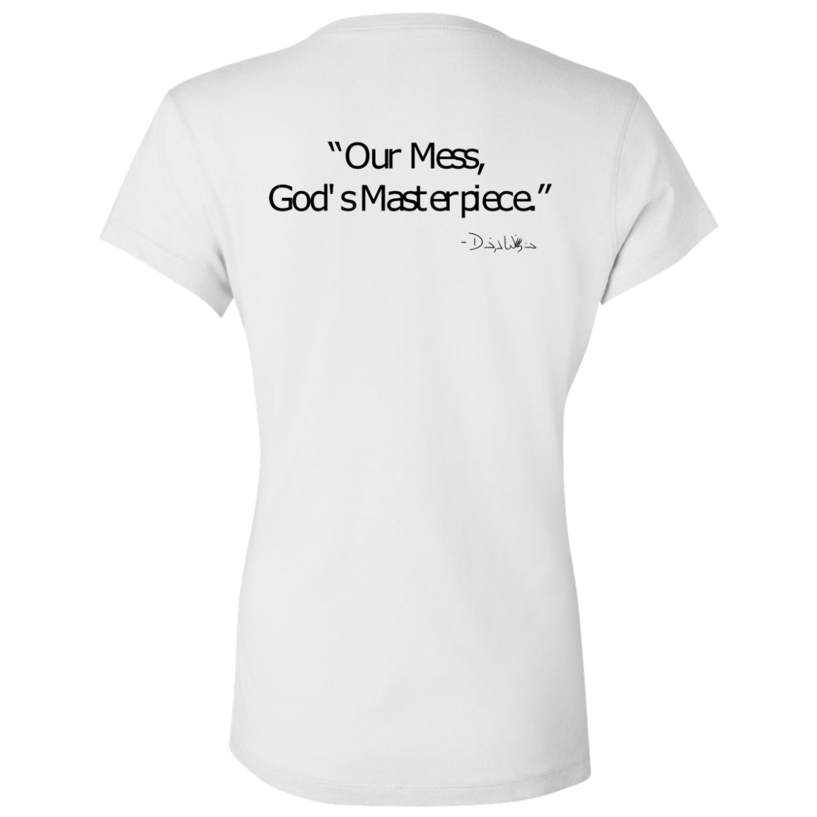 Ladies' - FromMessToMasterpiece V-Neck T-Shirt