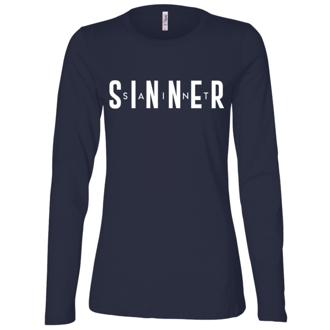 Ladies' - SaintInBetweenSinner LongSleeve T-Shirt