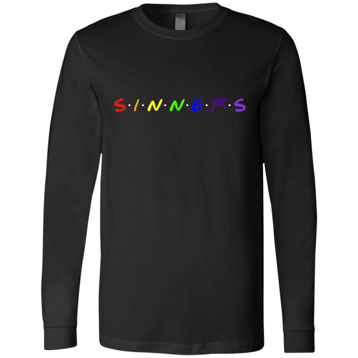 Men's - FriendsAndSinners LongSleeve T-Shirt