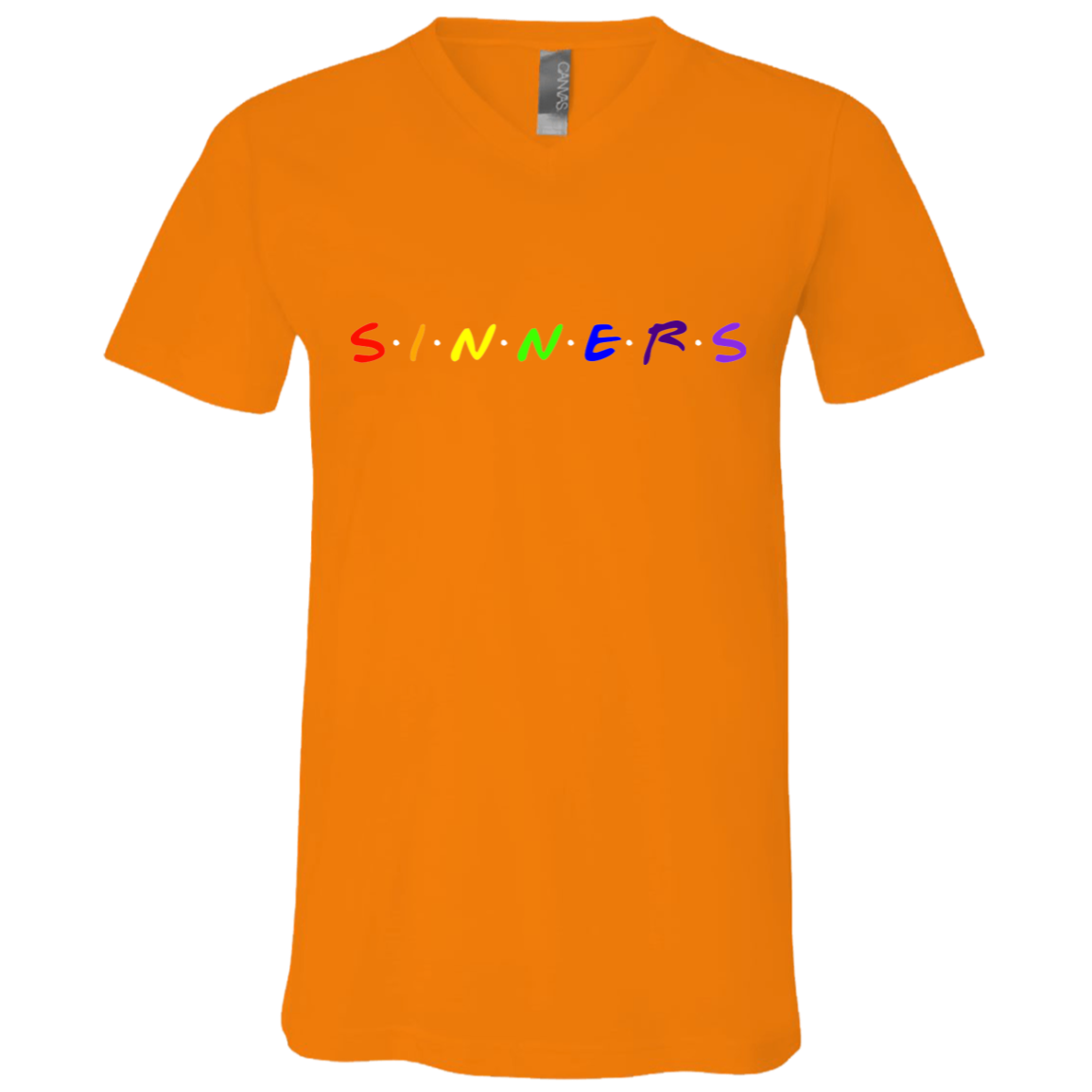 Men's - FriendsAndSinners V-Neck T-Shirt