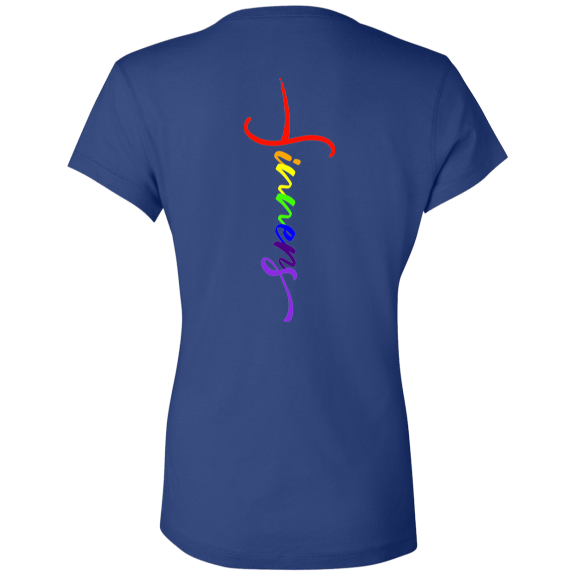 Ladies' - FriendsAndSinners V-Neck T-Shirt