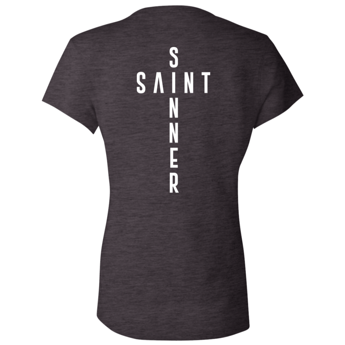 Ladies' - SaintInBetweenSinner V-Neck T-Shirt