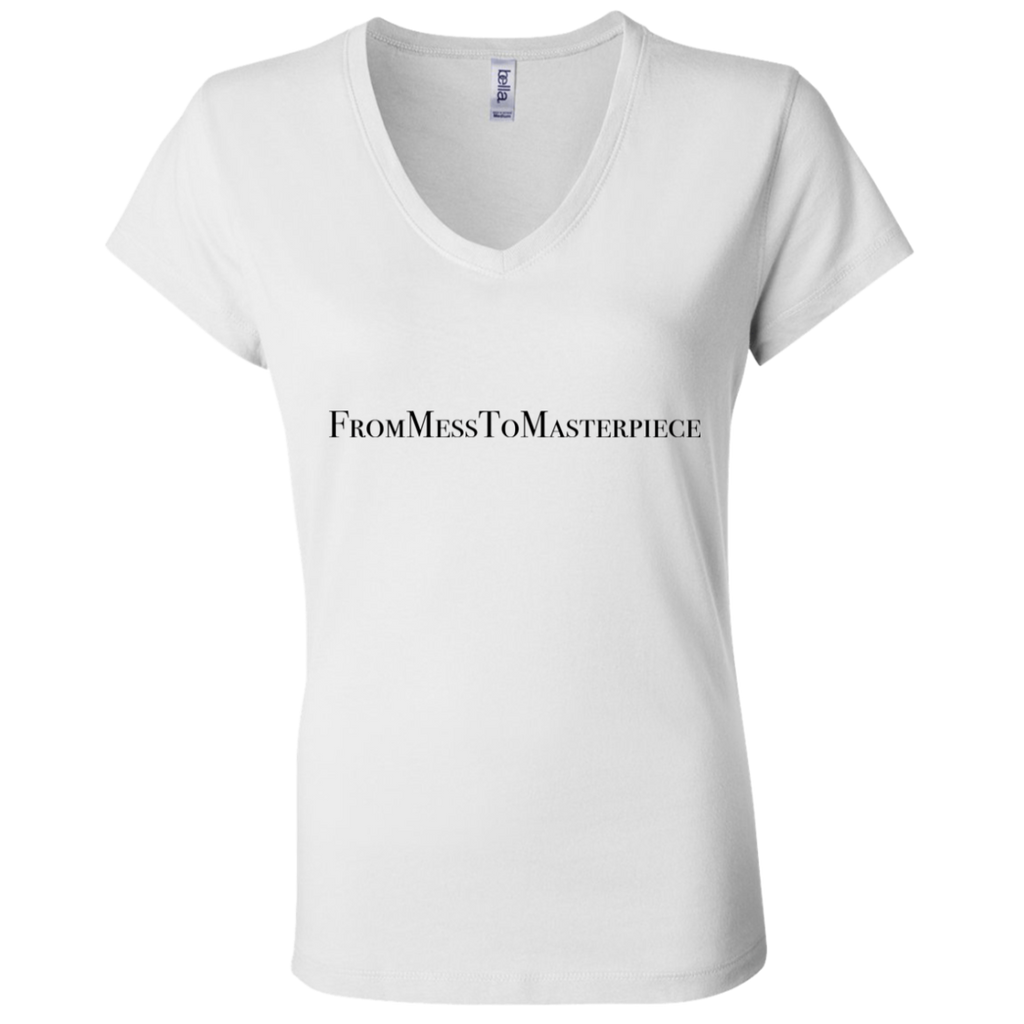 Ladies' - FromMessToMasterpiece V-Neck T-Shirt