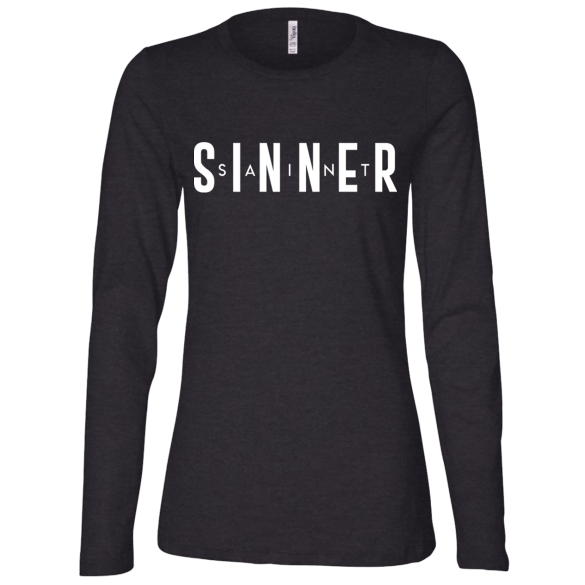 Ladies' - SaintInBetweenSinner LongSleeve T-Shirt