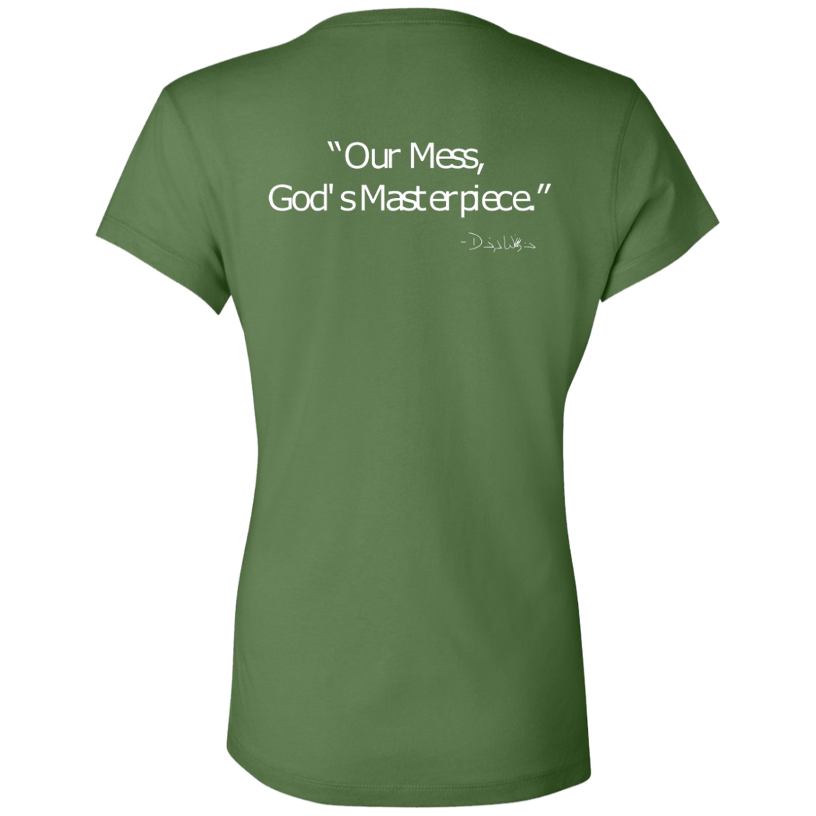 Ladies' - FromMessToMasterpiece V-Neck T-Shirt