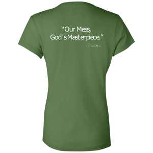 Ladies' - FromMessToMasterpiece V-Neck T-Shirt