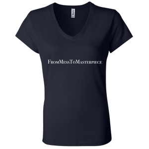 Ladies' - FromMessToMasterpiece V-Neck T-Shirt