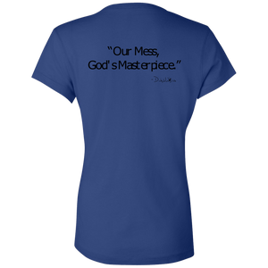 Ladies' - FromMessToMasterpiece V-Neck T-Shirt