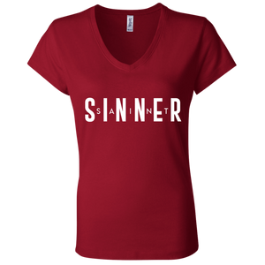 Ladies' - SaintInBetweenSinner V-Neck T-Shirt