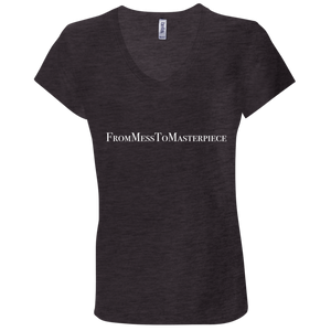 Ladies' - FromMessToMasterpiece V-Neck T-Shirt