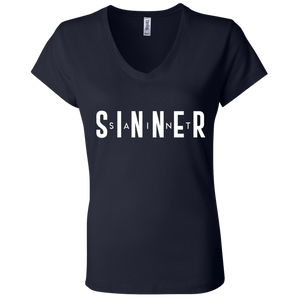 Ladies' - SaintInBetweenSinner V-Neck T-Shirt