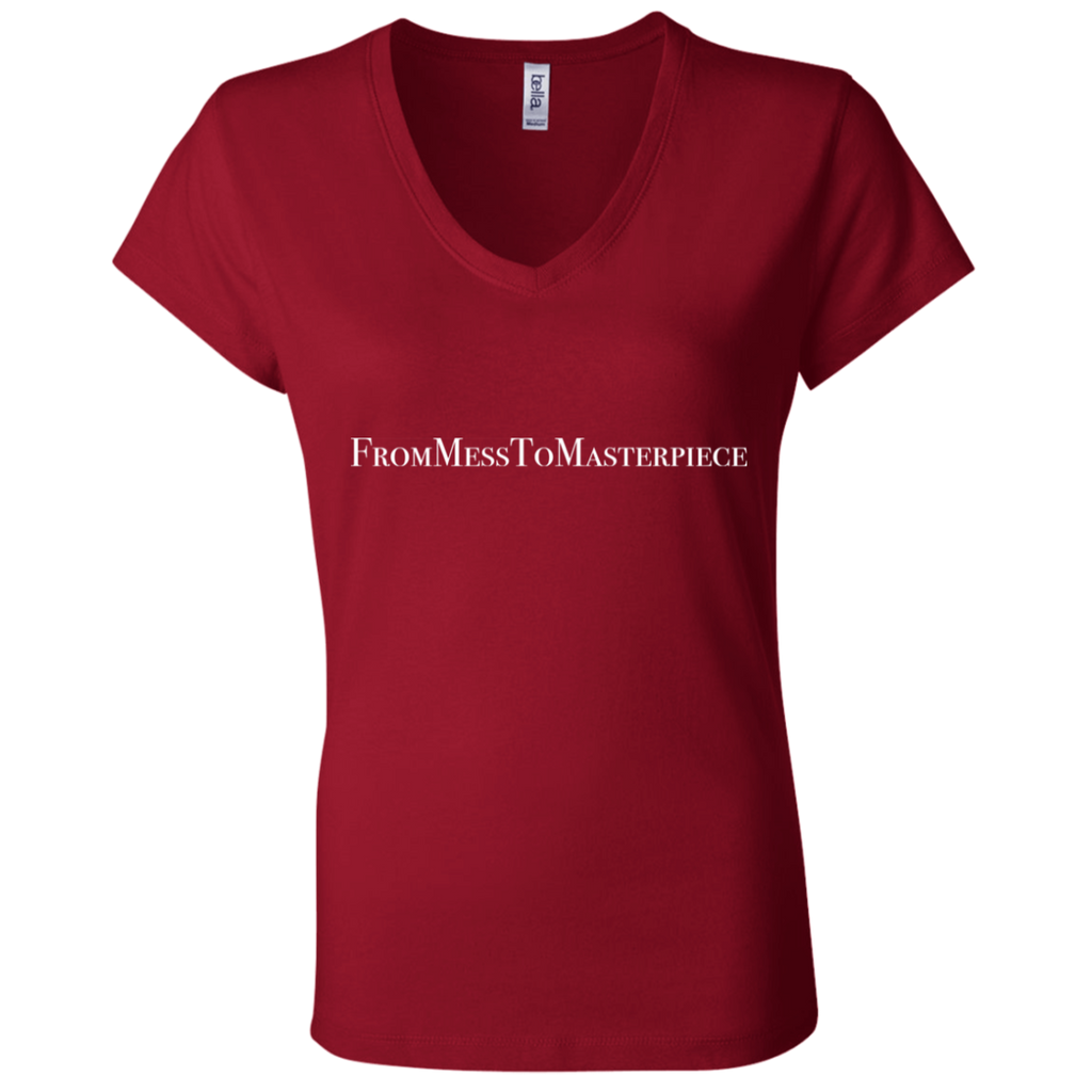 Ladies' - FromMessToMasterpiece V-Neck T-Shirt