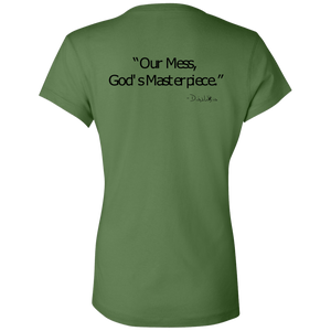 Ladies' - FromMessToMasterpiece V-Neck T-Shirt