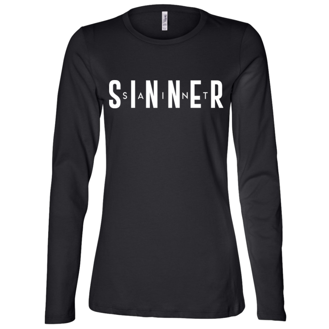 Ladies' - SaintInBetweenSinner LongSleeve T-Shirt