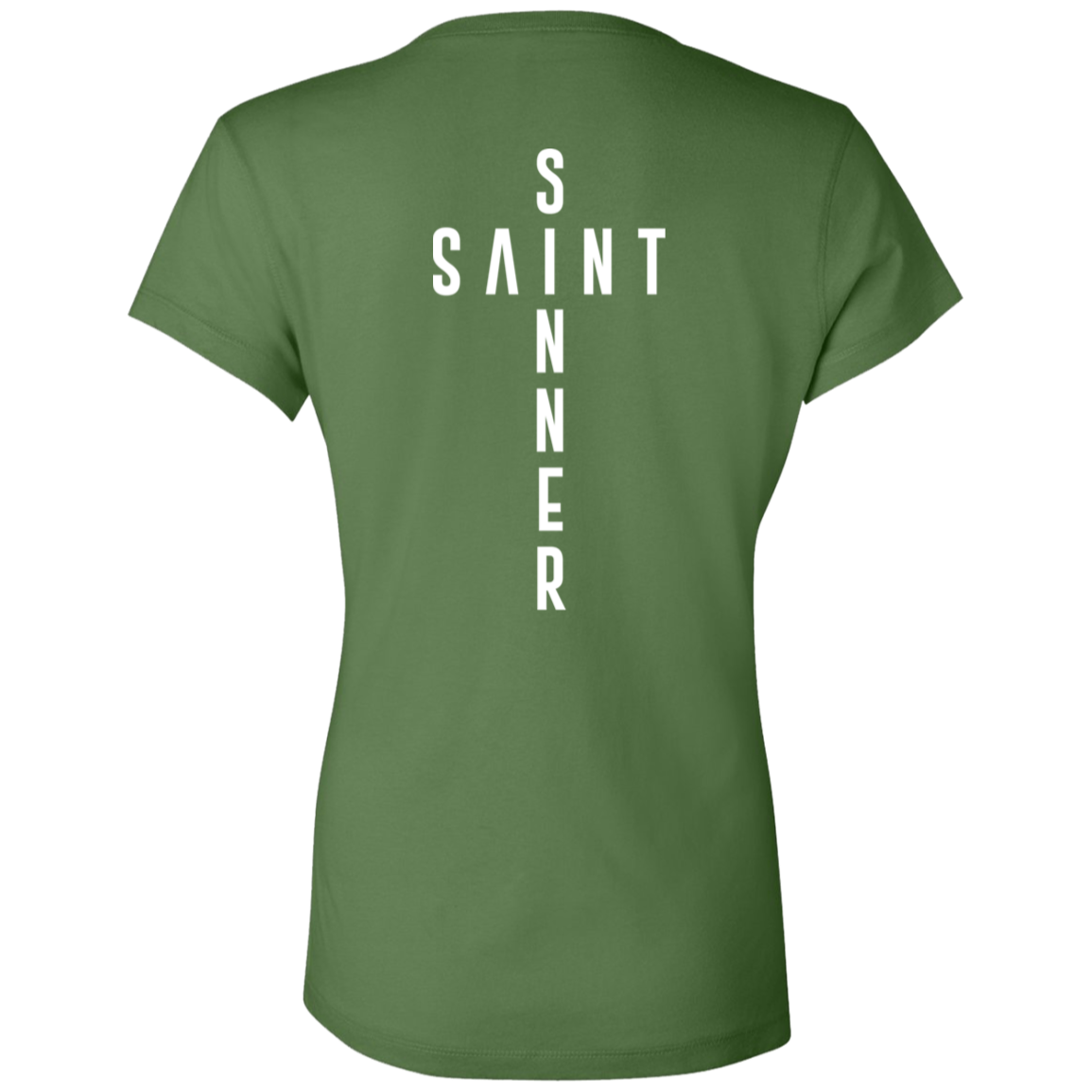 Ladies' - SaintInBetweenSinner V-Neck T-Shirt