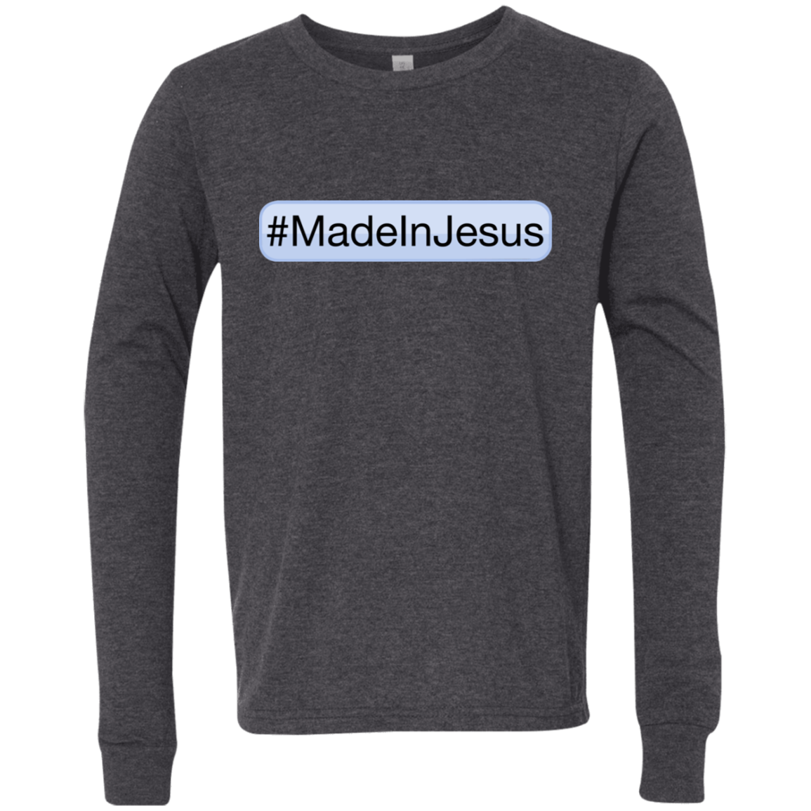 Youth - #MadeInJesus LongSleeve T-Shirt