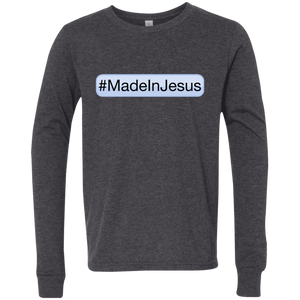 Youth - #MadeInJesus LongSleeve T-Shirt