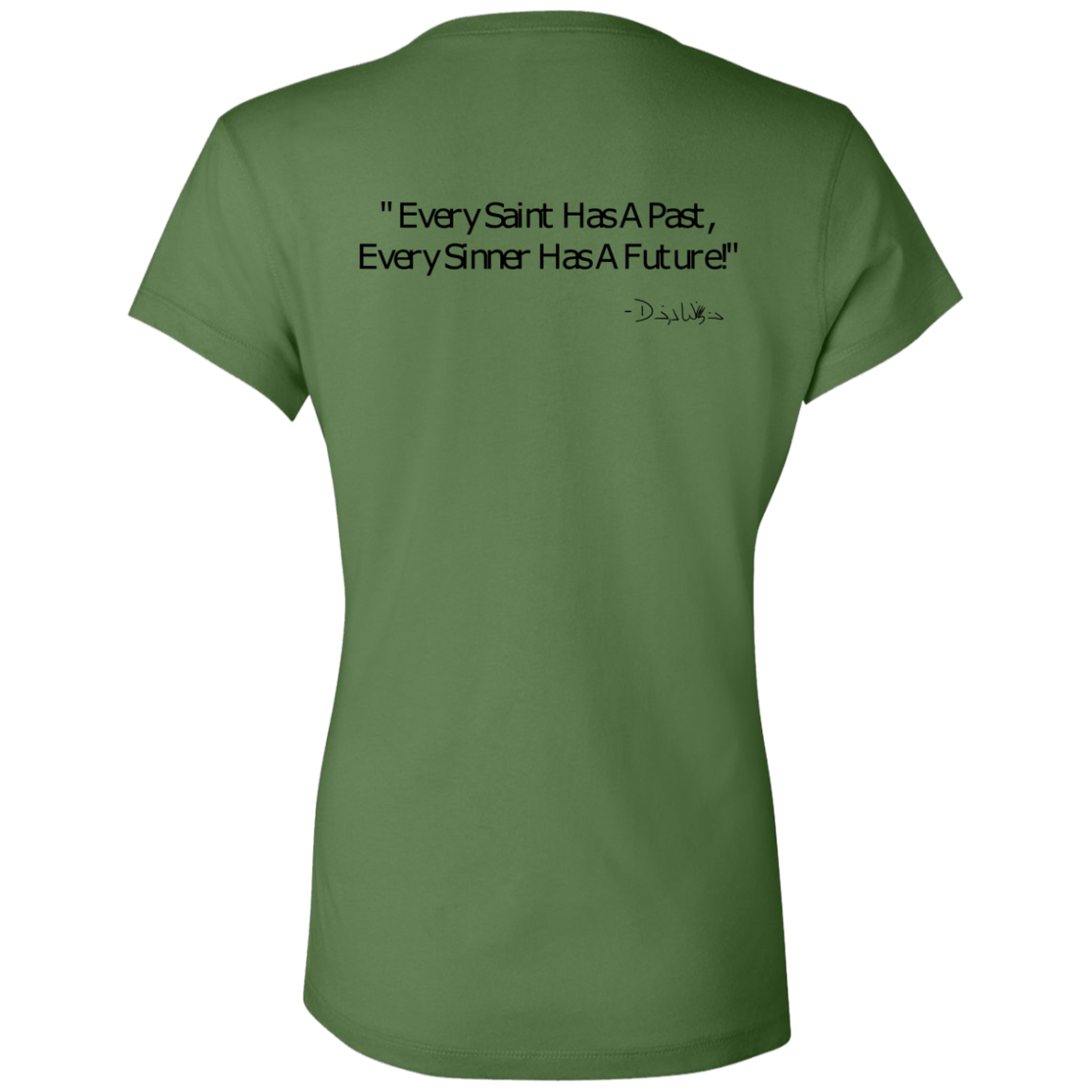 Ladies' - FromSinnerToSaint V-Neck T-Shirt