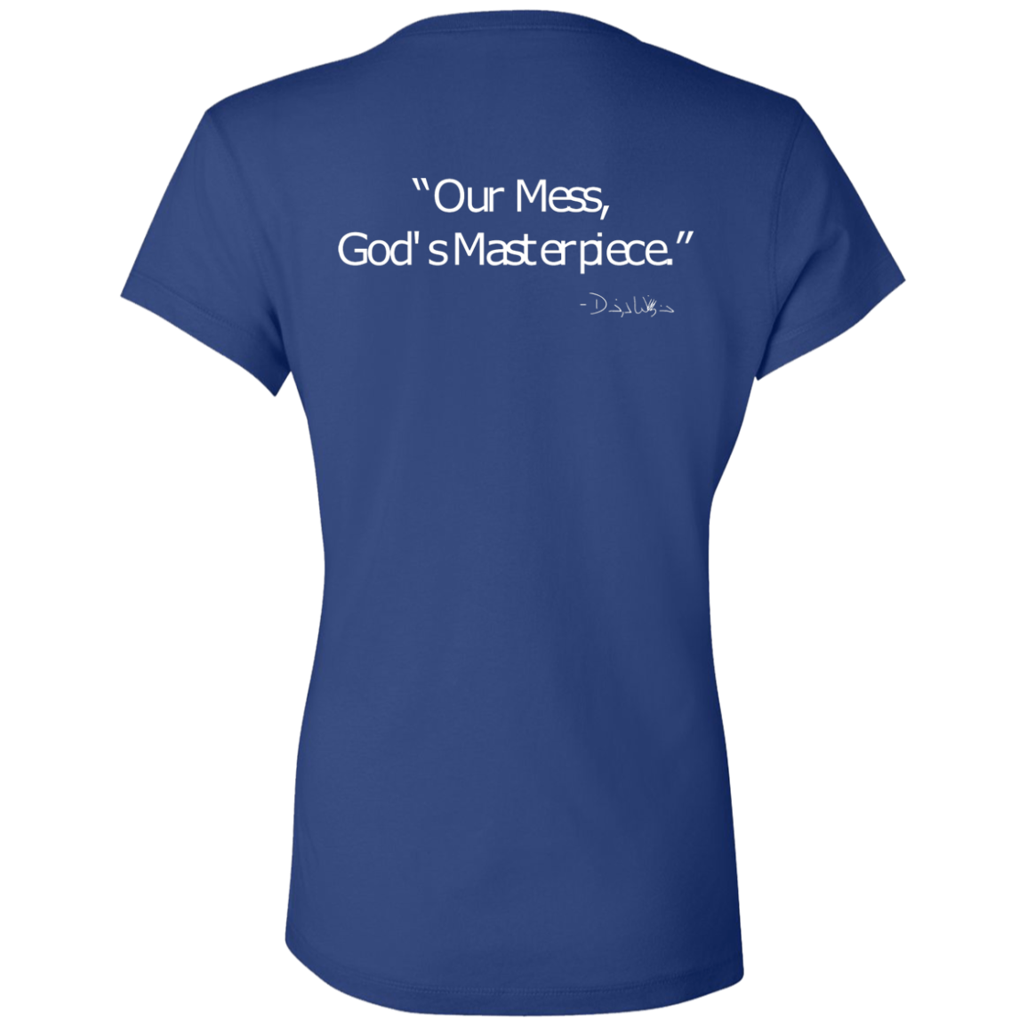 Ladies' - FromMessToMasterpiece V-Neck T-Shirt