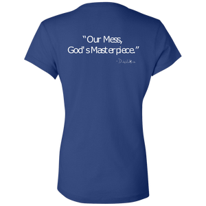 Ladies' - FromMessToMasterpiece V-Neck T-Shirt