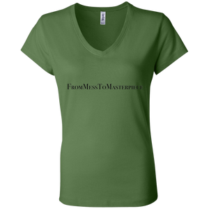 Ladies' - FromMessToMasterpiece V-Neck T-Shirt