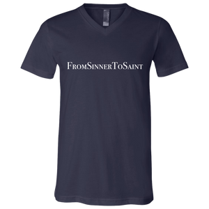 Men's - FromSinnerToSaint V-Neck T-Shirt