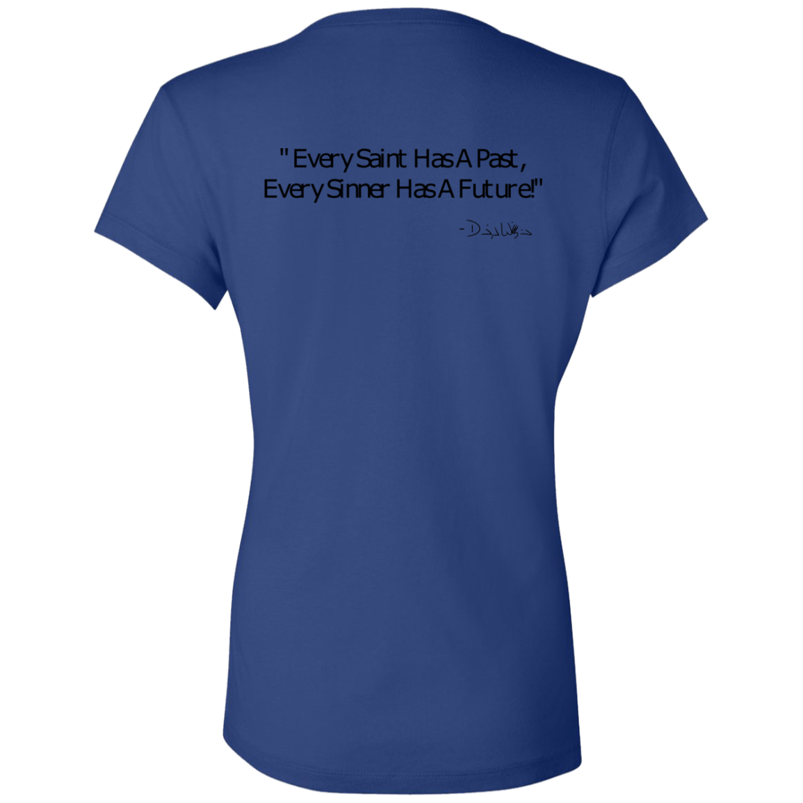 Ladies' - FromSinnerToSaint V-Neck T-Shirt