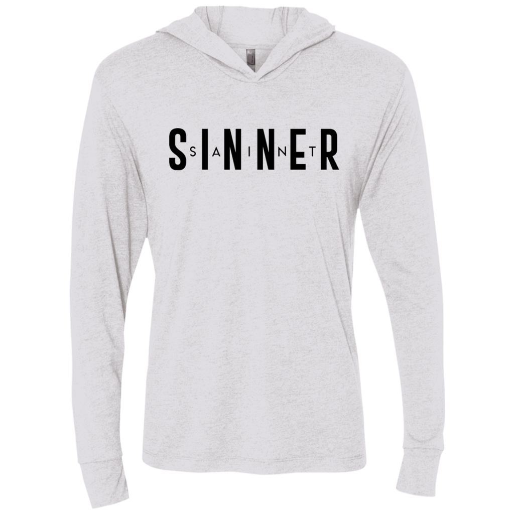 Unisex - SaintInBetweenSinner LongSleeve Hooded T-Shirt