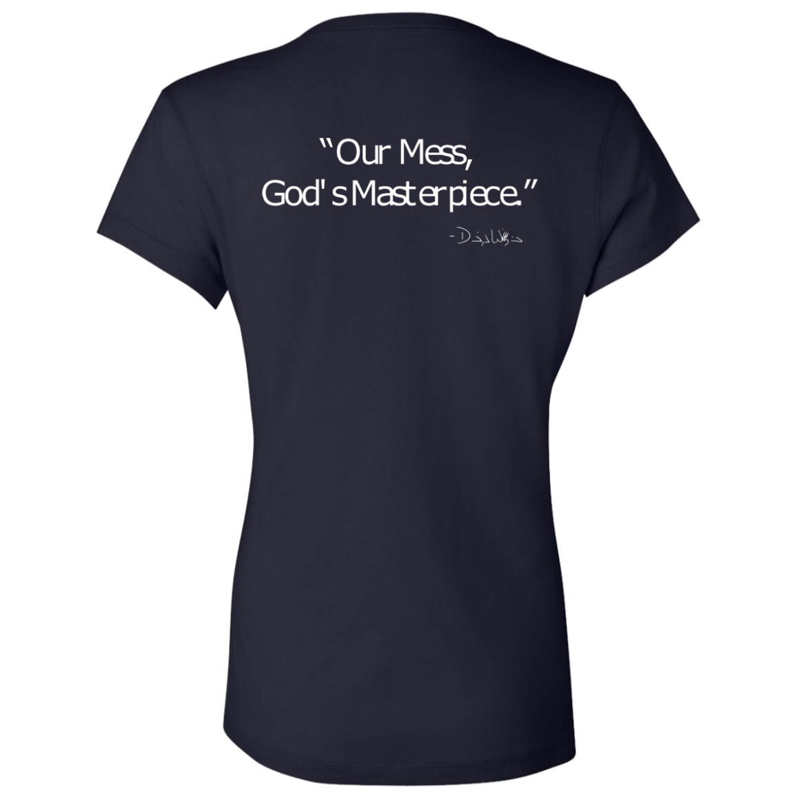 Ladies' - FromMessToMasterpiece V-Neck T-Shirt