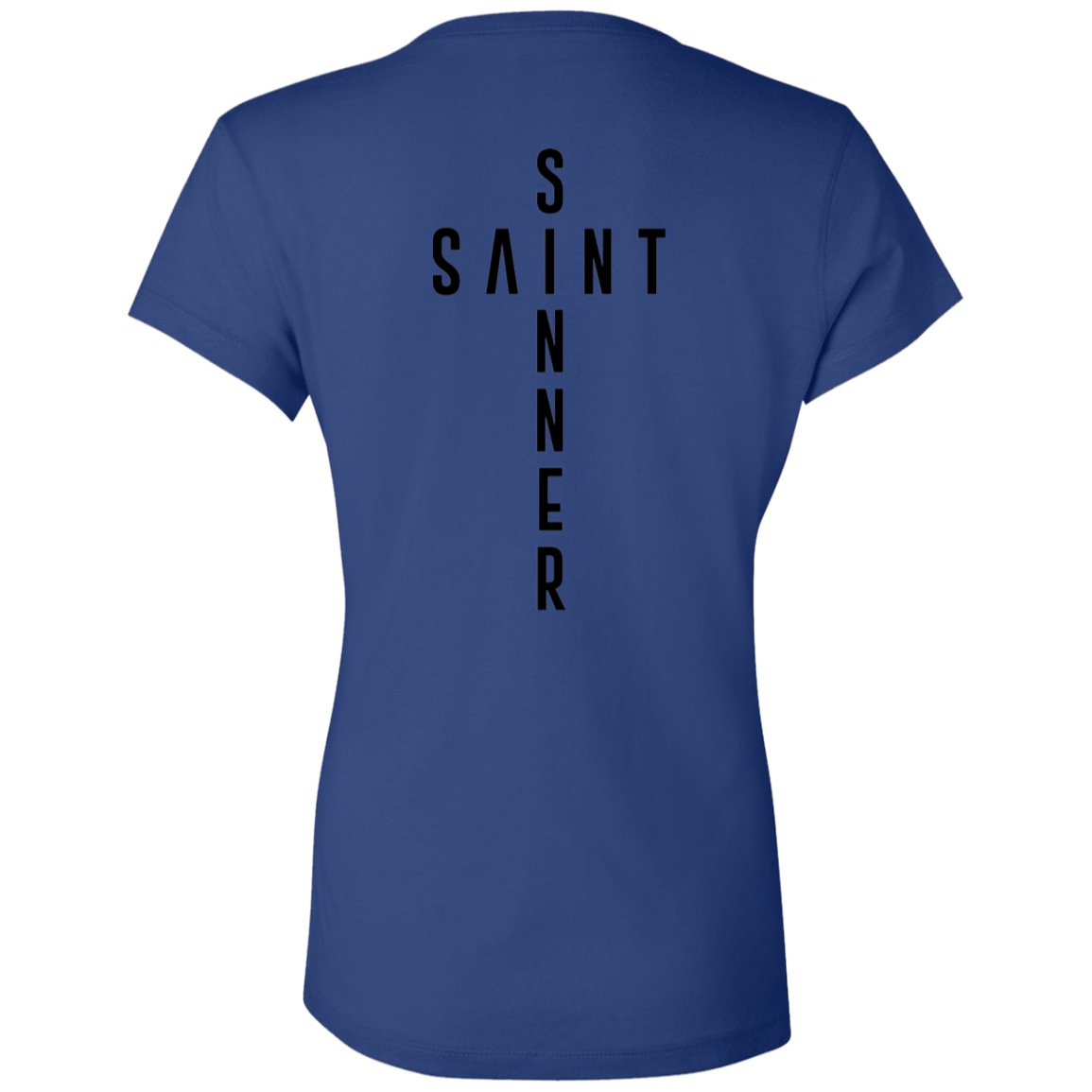 Ladies' - SaintInBetweenSinner V-Neck T-Shirt