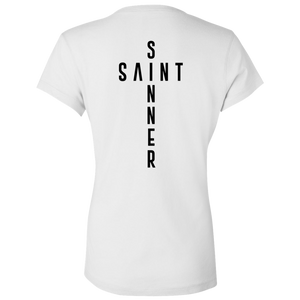 Ladies' - SaintInBetweenSinner V-Neck T-Shirt